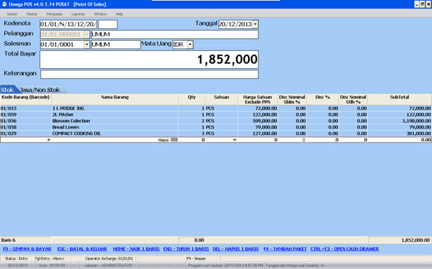 Software Point Of Sale Online Cloud Based Untuk Kasir Toko